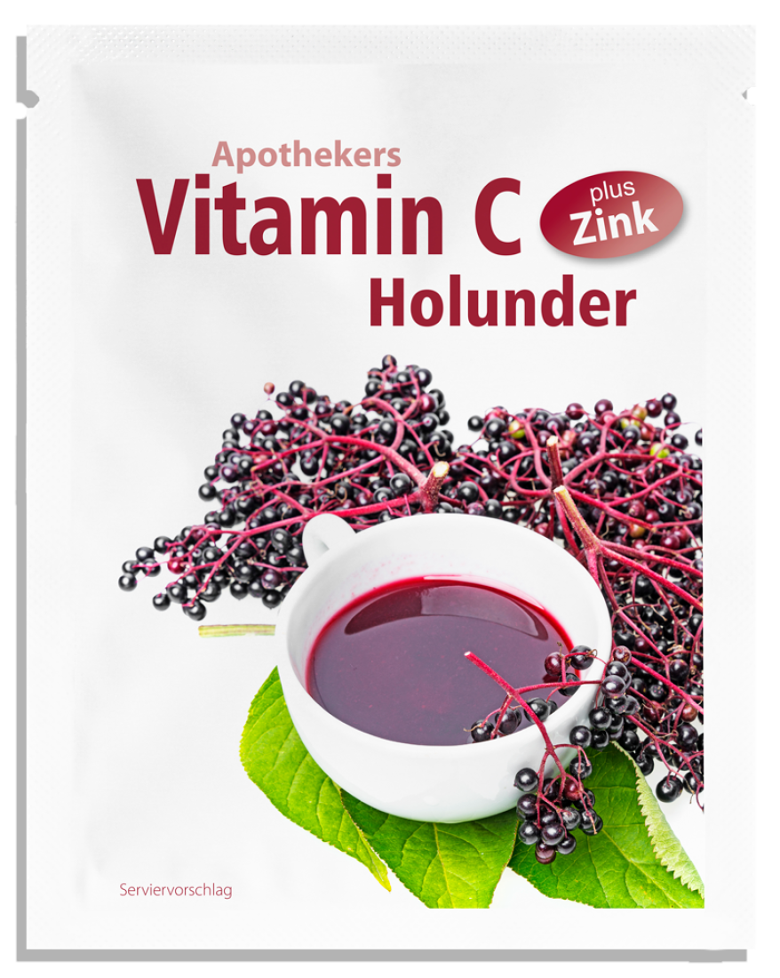 Apothekers Vitamin C + Zink Holunder 10g