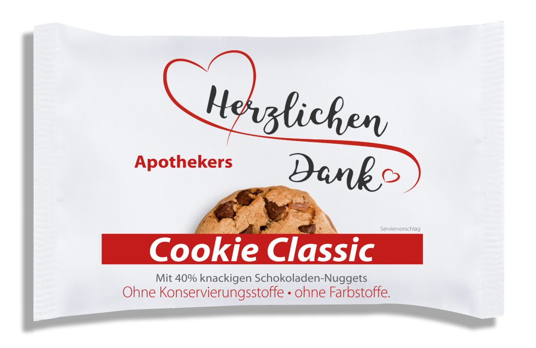 Apothekers Cookie Classic, 20g im neuen Layout